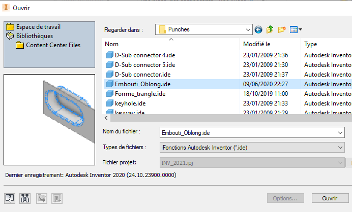 Insérer une iFonction
