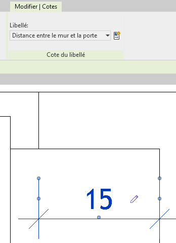 modifier côtes Revit