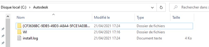 autodesk sources de l'installation