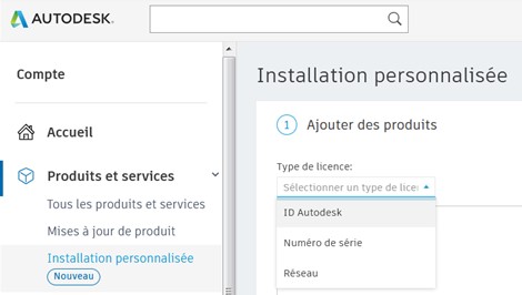 installation personnalisée