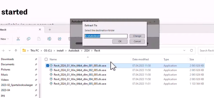 Telechargez l’application et installez la sur votre poste de travail