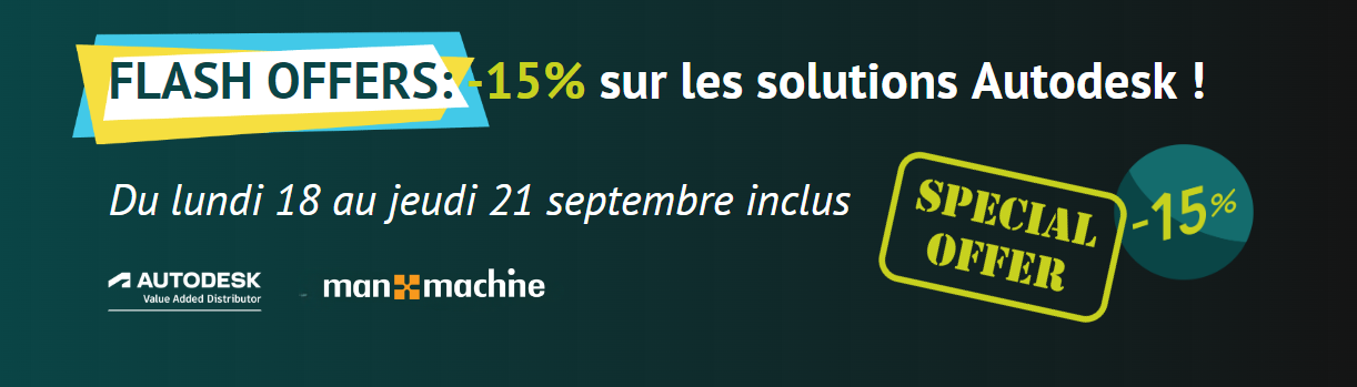 Promotion Autodesk septembre 2023
