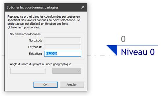 Spécifier les coordonnées du point