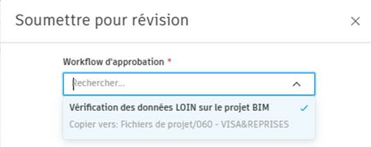 Processus d'approbation ACC