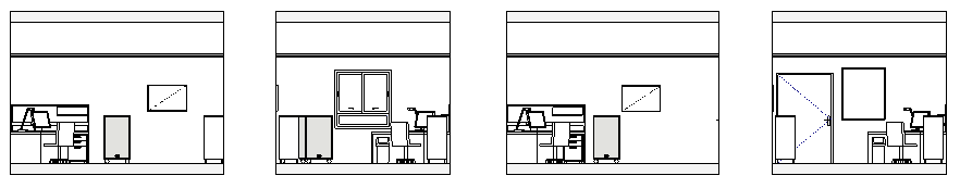 faire glisser les élévations de la pièce Revit